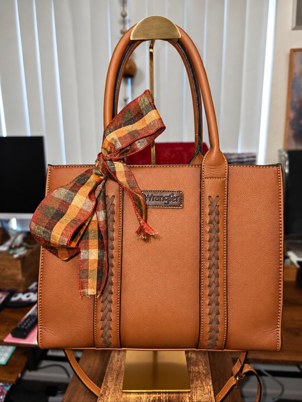 Wrangler Whipstitch Tote Bag PLC